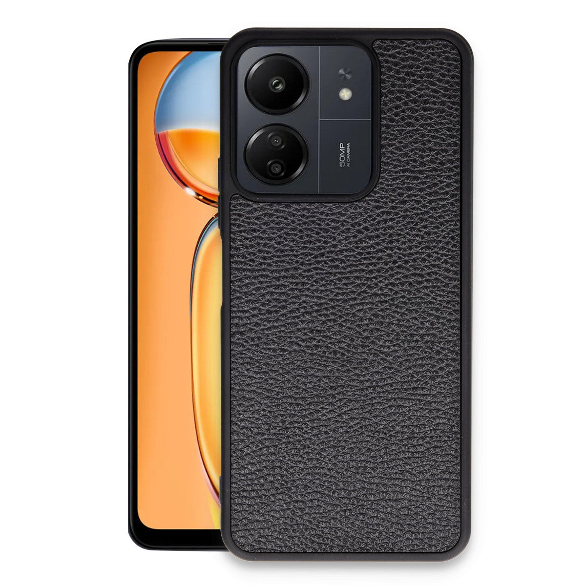 Newface Xiaomi Redmi 13C Kılıf Aras Deri Kapak
