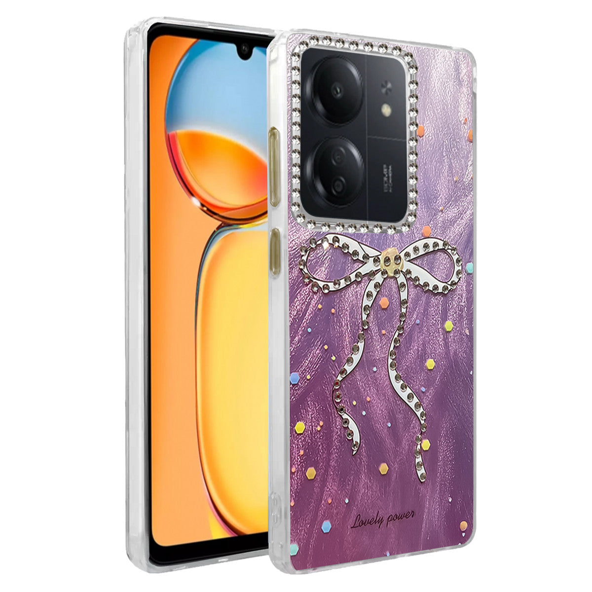 Newface Xiaomi Redmi 13C Kılıf Blade Aynalı Desenli Kapak