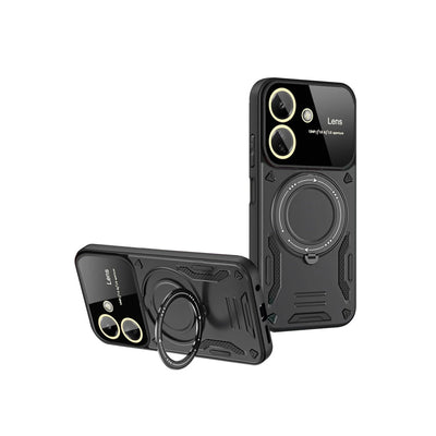 Newface Xiaomi Redmi 13C Kılıf Joy Lens Standlı Kapak