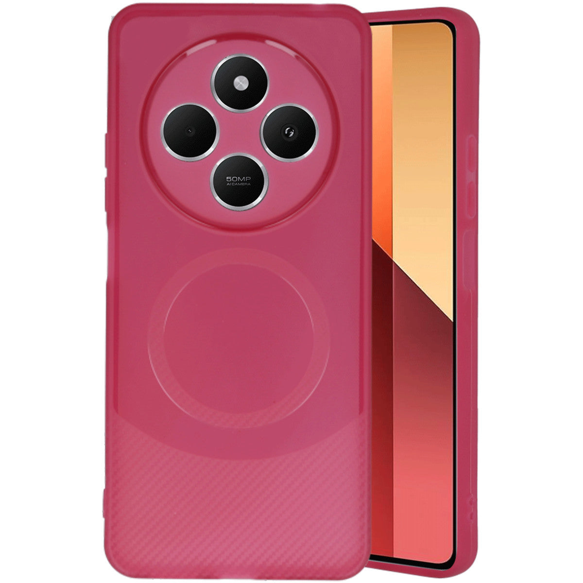 Newface Xiaomi Redmi 14C Kılıf Maya Karbon Kapak