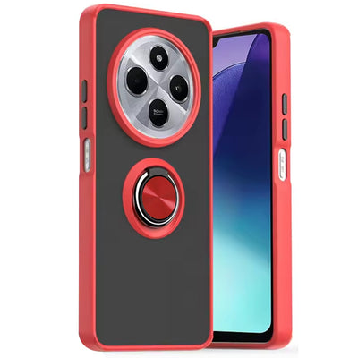 Newface Xiaomi Redmi 14C Kılıf Montreal Yüzüklü Silikon Kapak