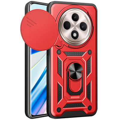 Newface Xiaomi Redmi 14C Kılıf Pars Lens Yüzüklü Silikon