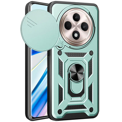 Newface Xiaomi Redmi 14C Kılıf Pars Lens Yüzüklü Silikon