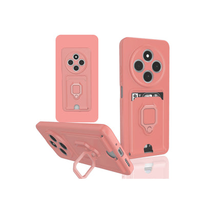 Newface Xiaomi Redmi 14C Kılıf Zuma Kartvizitli Yüzüklü Silikon
