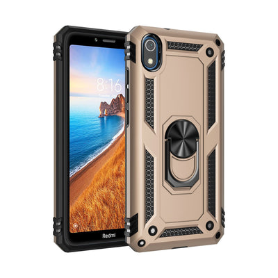 Newface Xiaomi Redmi 7A Kılıf Sofya Yüzüklü Silikon Kapak