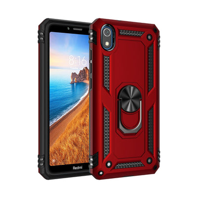 Newface Xiaomi Redmi 7A Kılıf Sofya Yüzüklü Silikon Kapak