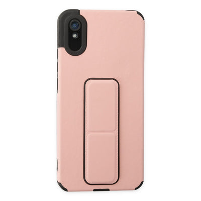 Newface Xiaomi Redmi 9A Kılıf Mega Standlı Silikon