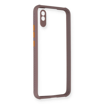 Newface Xiaomi Redmi 9A Kılıf Miami Şeffaf Silikon