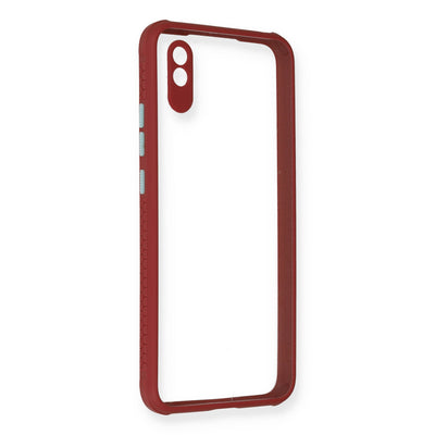 Newface Xiaomi Redmi 9A Kılıf Miami Şeffaf Silikon