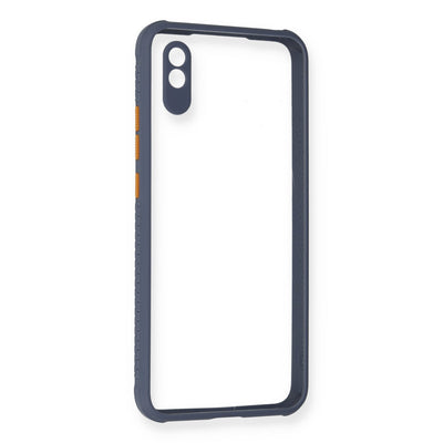 Newface Xiaomi Redmi 9A Kılıf Miami Şeffaf Silikon