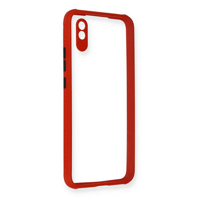 Newface Xiaomi Redmi 9A Kılıf Miami Şeffaf Silikon