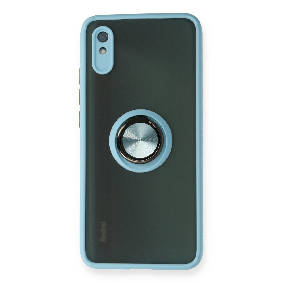 Newface Xiaomi Redmi 9A Kılıf Montreal Yüzüklü Silikon Kapak