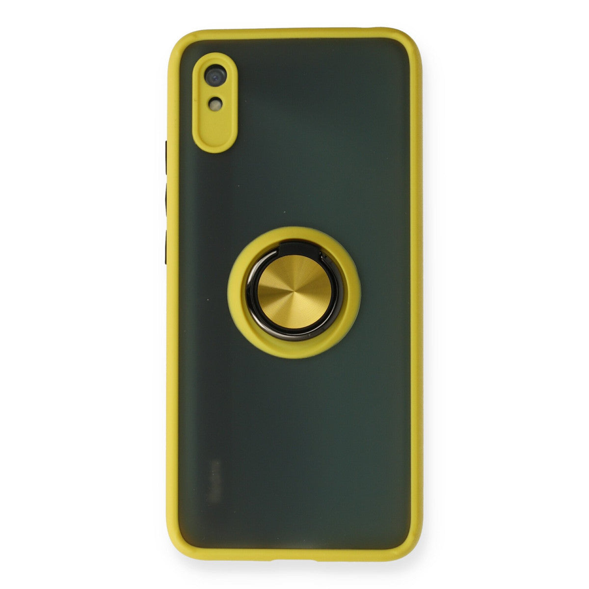 Newface Xiaomi Redmi 9A Kılıf Montreal Yüzüklü Silikon Kapak