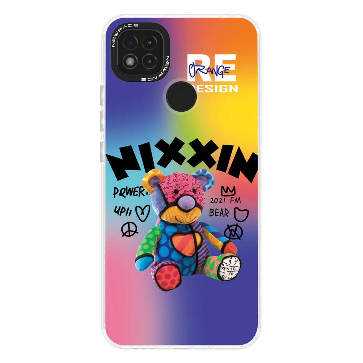 Newface Xiaomi Redmi 9C Kılıf Estoril Desenli Kapak - Estoril