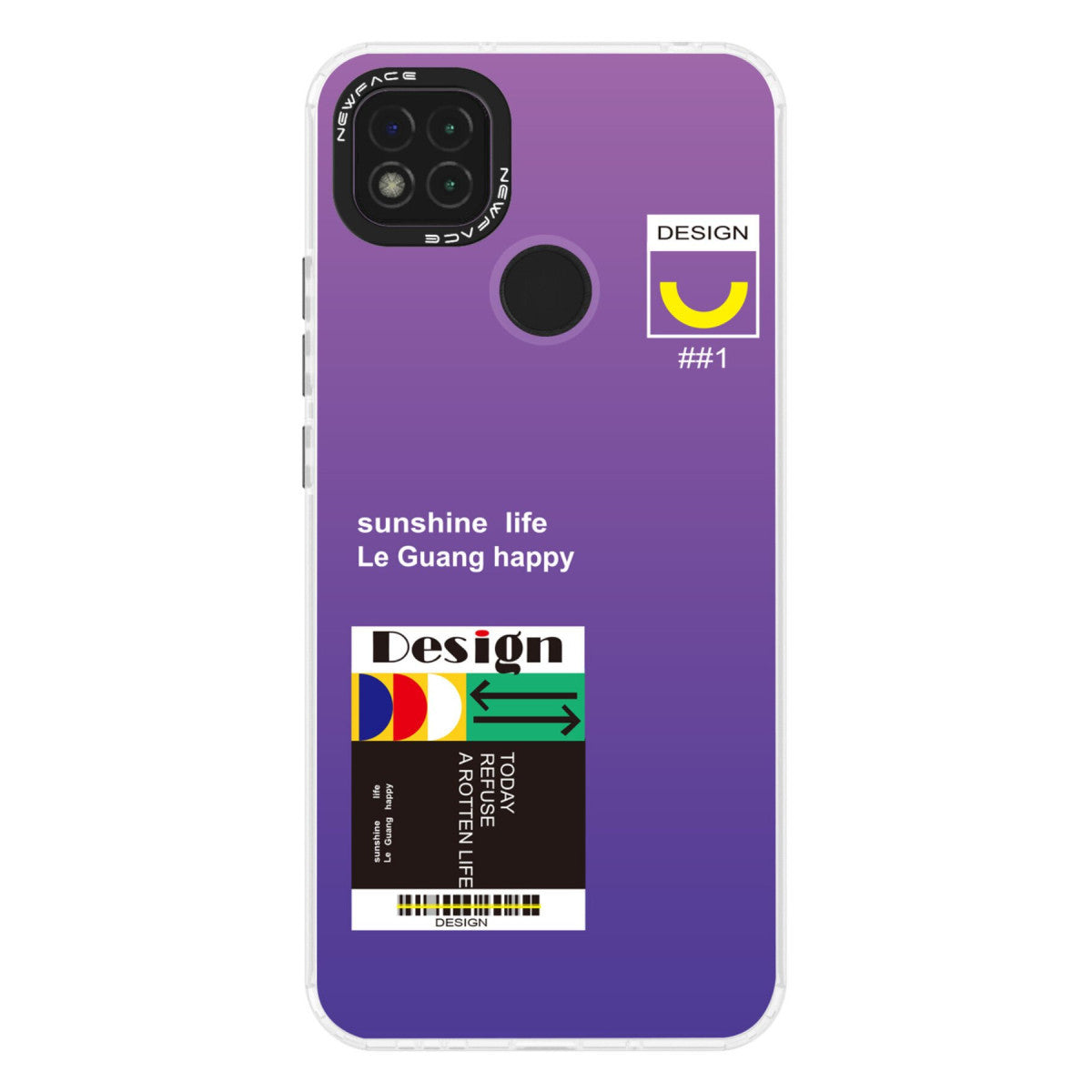 Newface Xiaomi Redmi 9C Kılıf Estoril Desenli Kapak - Estoril