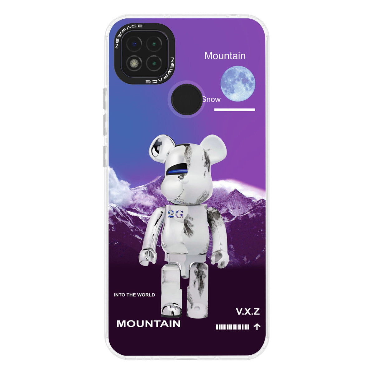 Newface Xiaomi Redmi 9C Kılıf Estoril Desenli Kapak - Estoril