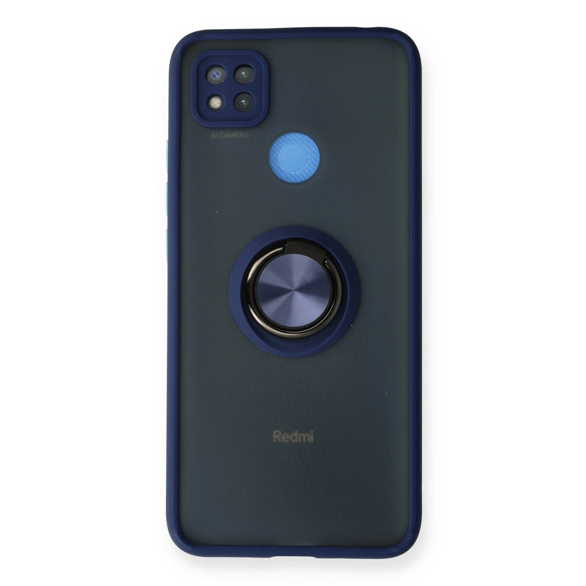 Newface Xiaomi Redmi 9C Kılıf Montreal Yüzüklü Silikon Kapak