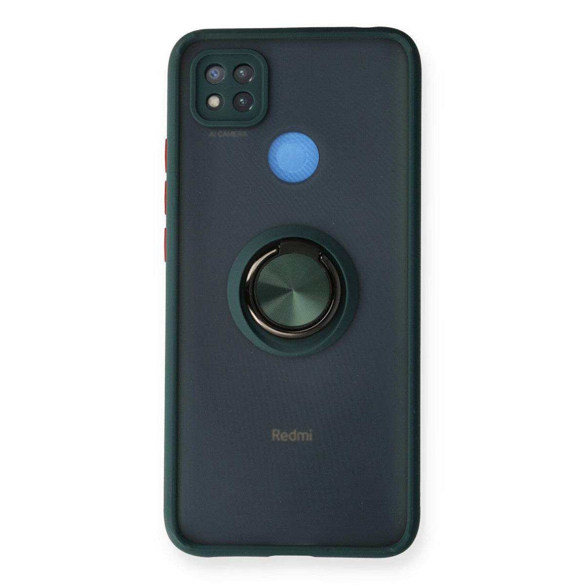 Newface Xiaomi Redmi 9C Kılıf Montreal Yüzüklü Silikon Kapak