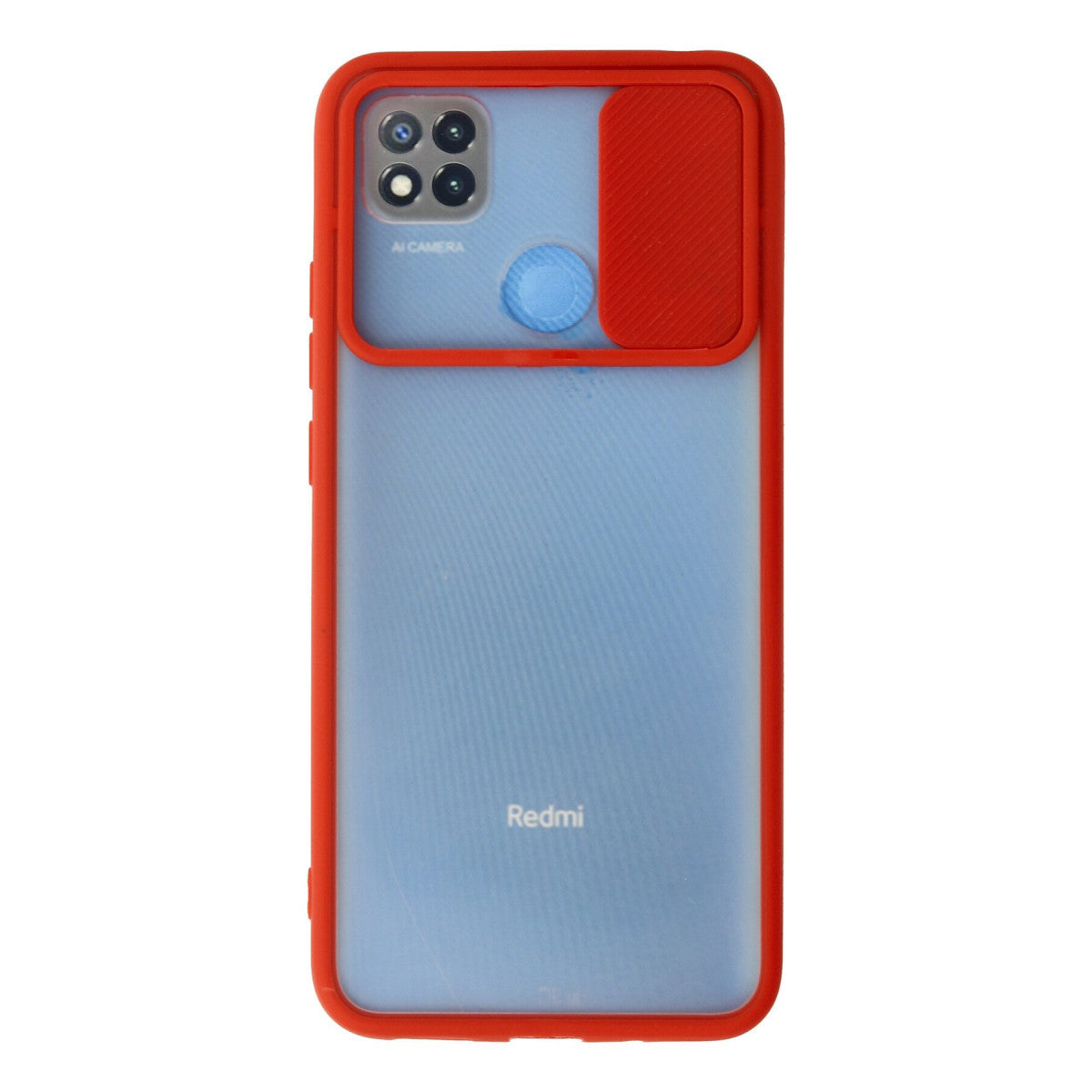 Newface Xiaomi Redmi 9C Kılıf Palm Buzlu Kamera Sürgülü Silikon
