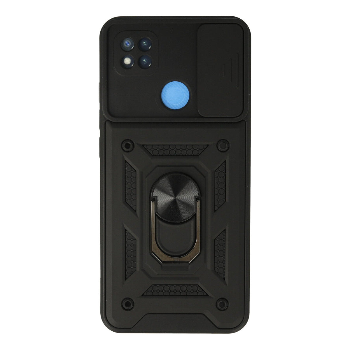 Newface Xiaomi Redmi 9C Kılıf Pars Lens Yüzüklü Silikon