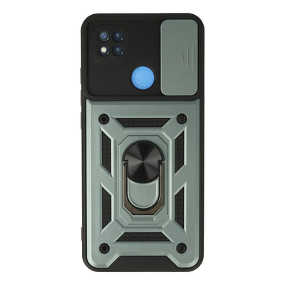 Newface Xiaomi Redmi 9C Kılıf Pars Lens Yüzüklü Silikon