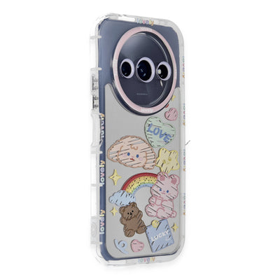 Newface Xiaomi Redmi A3 4G Kılıf Reflexion Desenli Kapak