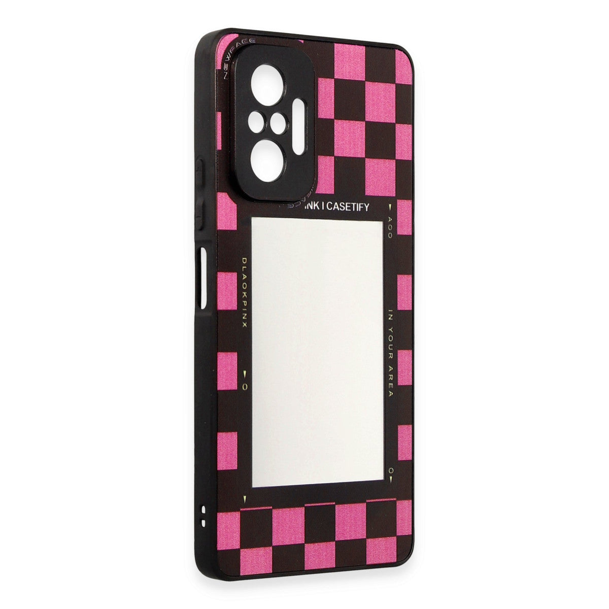 Newface Xiaomi Redmi Note 10 Pro Kılıf Mirror Desenli Kapak - Mirror