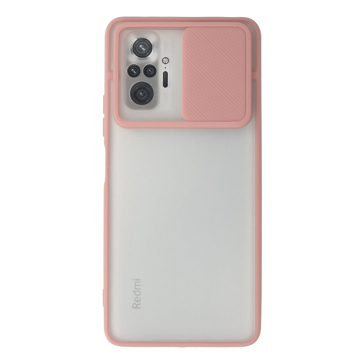 Newface Xiaomi Redmi Note 10 Pro Kılıf Palm Buzlu Kamera Sürgülü Silikon