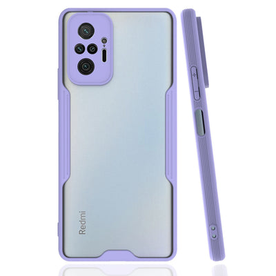 Newface Xiaomi Redmi Note 10 Pro Kılıf Platin Silikon