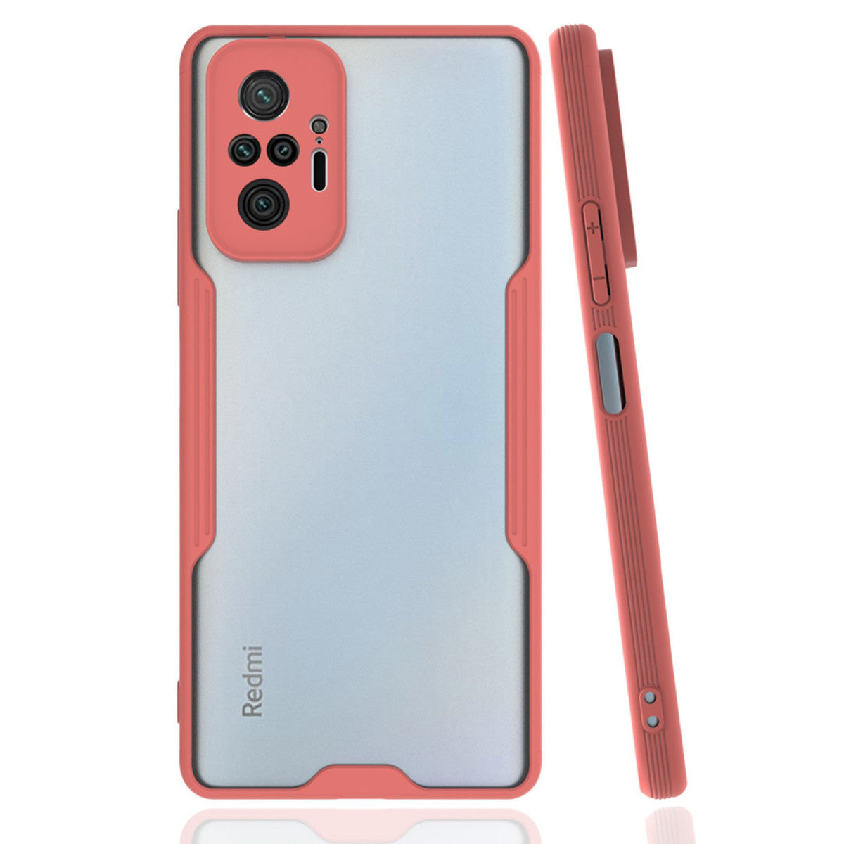 Newface Xiaomi Redmi Note 10 Pro Kılıf Platin Silikon