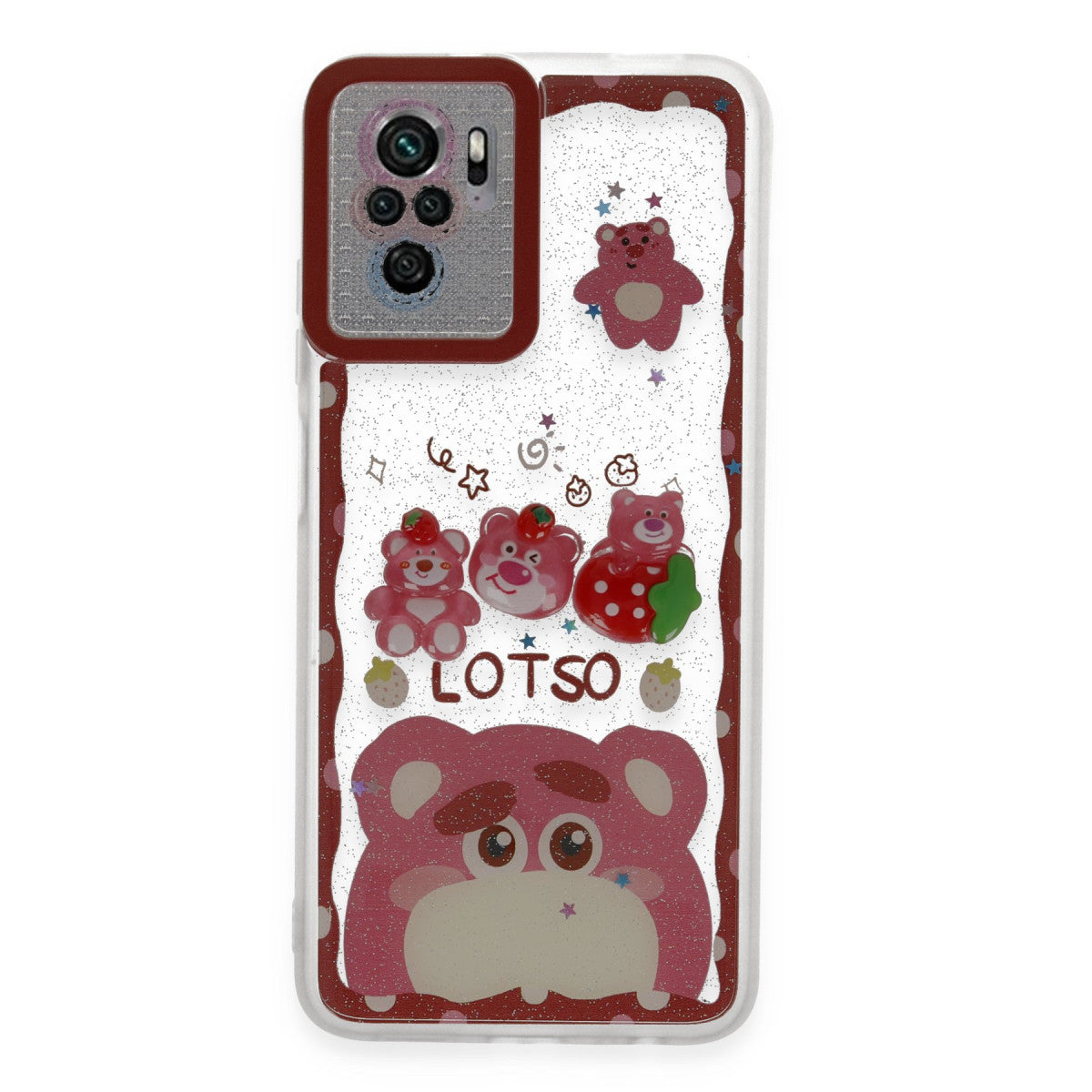 Newface Xiaomi Redmi Note 10 Pro Kılıf Sweet Desenli Silikon Kapak