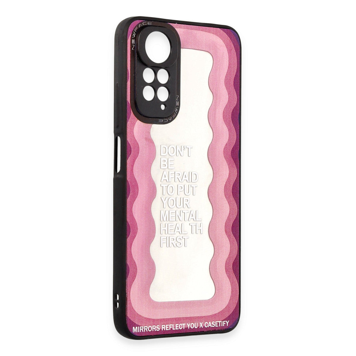 Newface Xiaomi Redmi Note 11 Kılıf Mirror Desenli Kapak - Mirror