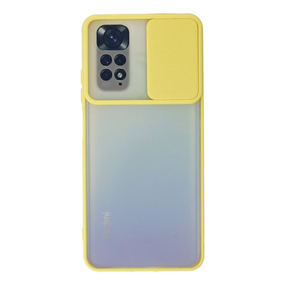 Newface Xiaomi Redmi Note 11 Kılıf Palm Buzlu Kamera Sürgülü Silikon