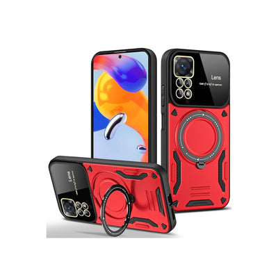 Newface Xiaomi Redmi Note 11 Pro Kılıf Joy Lens Standlı Kapak