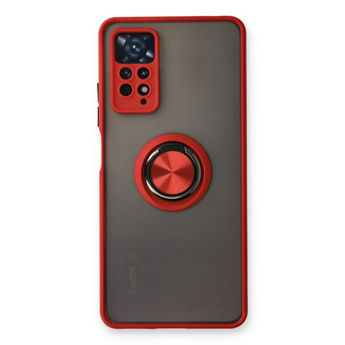 Newface Xiaomi Redmi Note 11 Pro Kılıf Montreal Yüzüklü Silikon Kapak