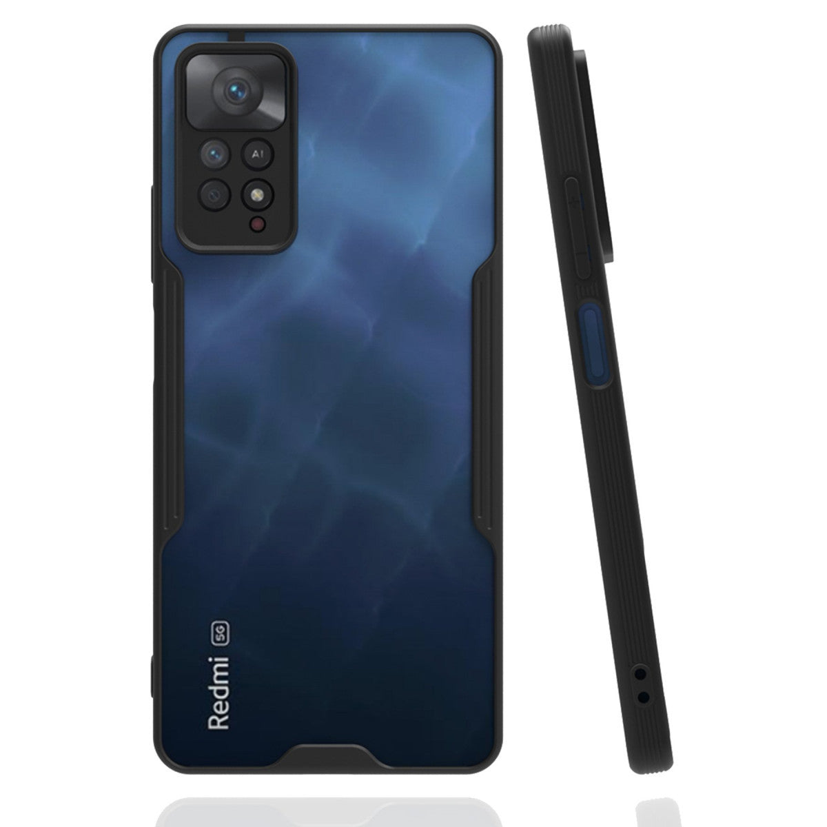 Newface Xiaomi Redmi Note 11 Pro Kılıf Platin Silikon