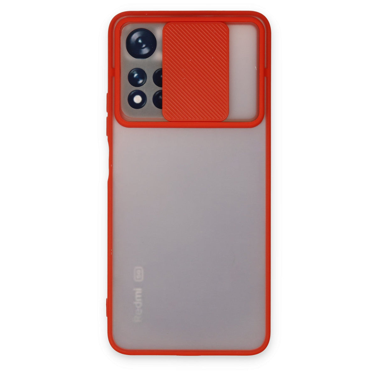 Newface Xiaomi Redmi Note 11 Pro Plus 5G Kılıf Palm Buzlu Kamera Sürgülü Silikon