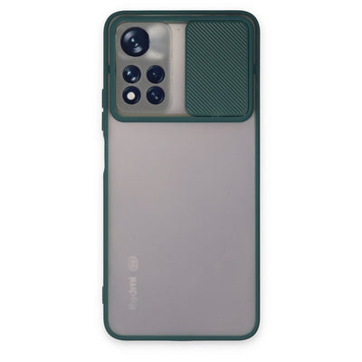 Newface Xiaomi Redmi Note 11T Kılıf Palm Buzlu Kamera Sürgülü Silikon