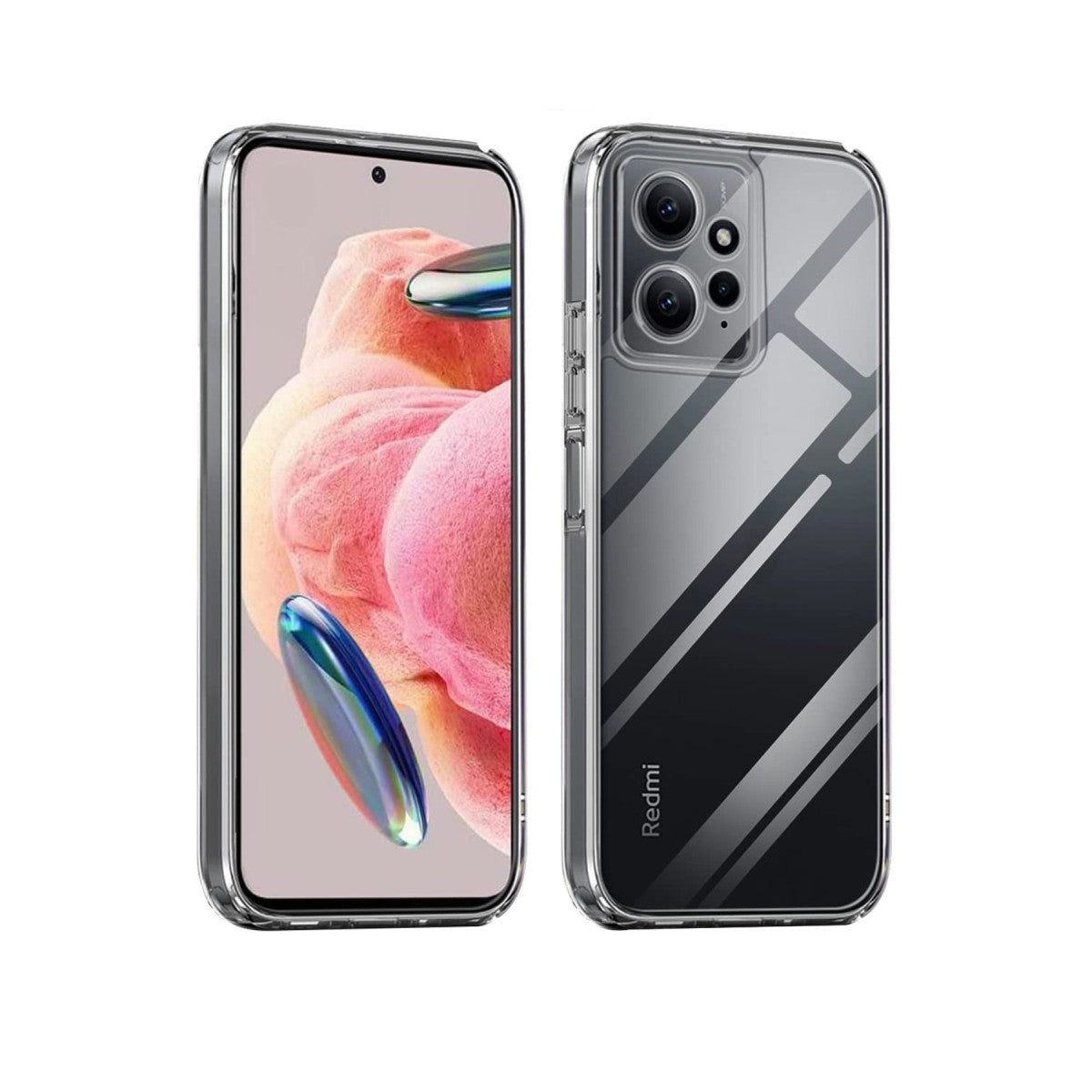 Newface Xiaomi Redmi Note 12 4G Kılıf Lüx Şeffaf Silikon