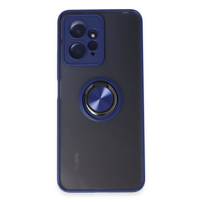 Newface Xiaomi Redmi Note 12 4G Kılıf Montreal Yüzüklü Silikon Kapak