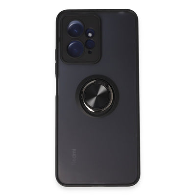 Newface Xiaomi Redmi Note 12 4G Kılıf Montreal Yüzüklü Silikon Kapak