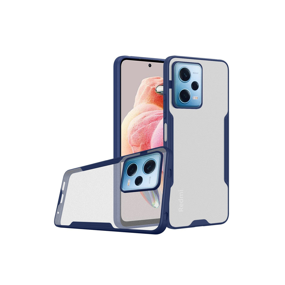 Newface Xiaomi Redmi Note 12 5G Kılıf Platin Silikon