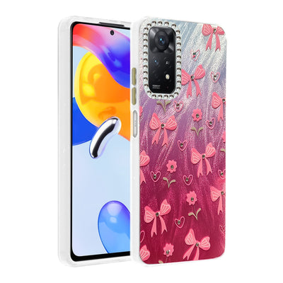 Newface Xiaomi Redmi Note 12 Pro 4G Kılıf Blade Aynalı Desenli Kapak