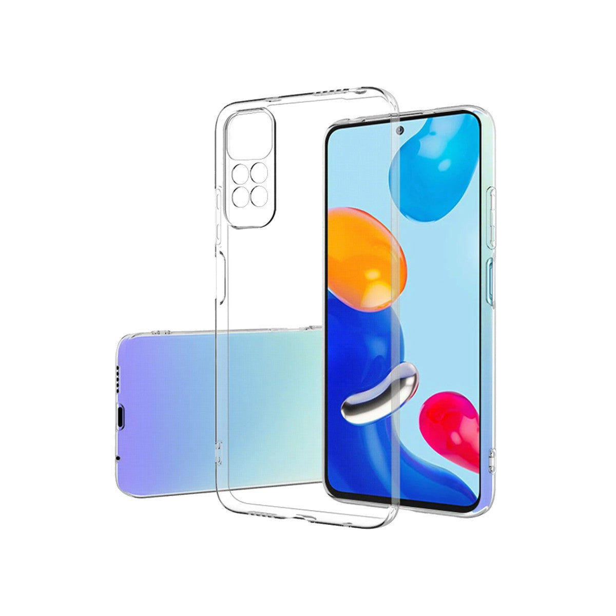 Newface Xiaomi Redmi Note 12 Pro 4G Kılıf Lüx Şeffaf Silikon