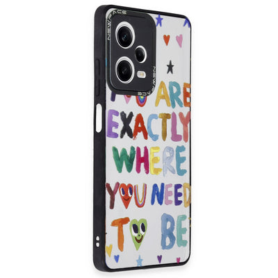 Newface Xiaomi Redmi Note 12 Pro 5G Kılıf Mirror Desenli Kapak - Mirror