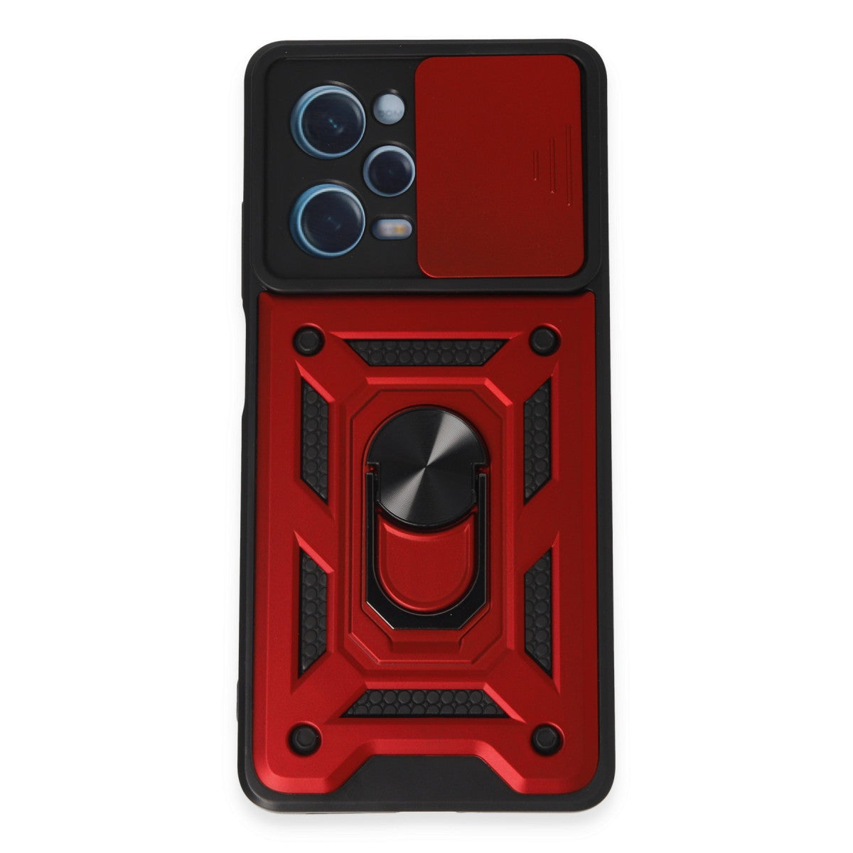 Newface Xiaomi Redmi Note 12 Pro 5G Kılıf Pars Lens Yüzüklü Silikon