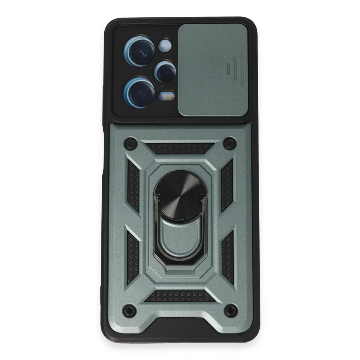 Newface Xiaomi Redmi Note 12 Pro 5G Kılıf Pars Lens Yüzüklü Silikon