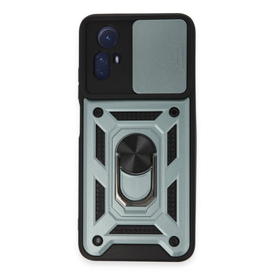 Newface Xiaomi Redmi Note 12S Kılıf Pars Lens Yüzüklü Silikon