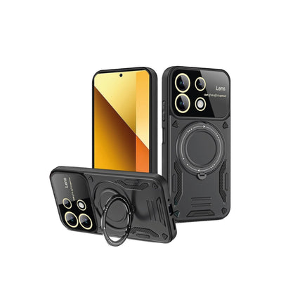 Newface Xiaomi Redmi Note 13 4G Kılıf Joy Lens Standlı Kapak