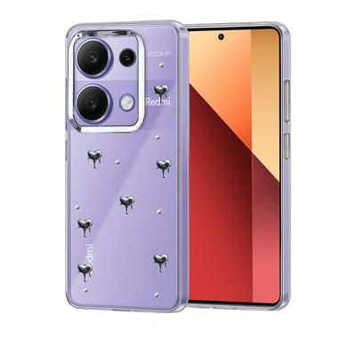Newface Xiaomi Redmi Note 13 Pro 4G Fiyonk Desenli Kapak